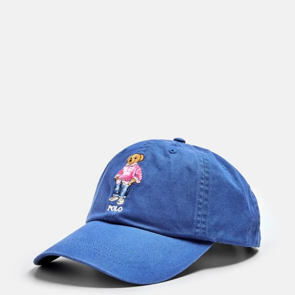 Caps-Hats*Polo Ralph Lauren Bear Sport Cap in Blue