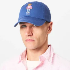 Caps-Hats*Polo Ralph Lauren Bear Sport Cap in Blue