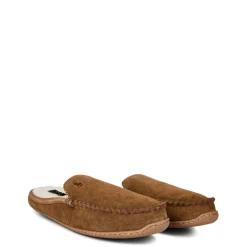 Slippers*Polo Ralph Lauren Brenan Bear Logo Mules in Beige