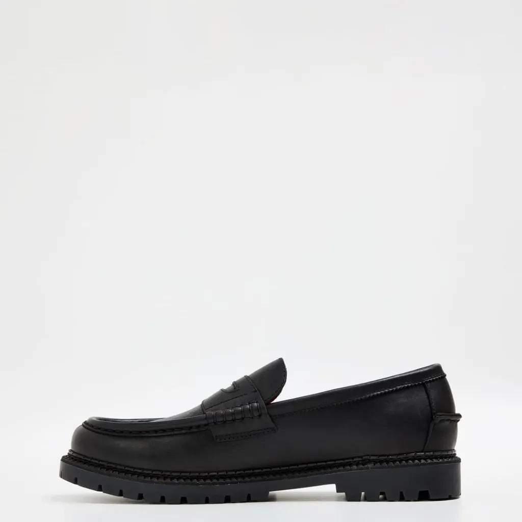 Shoes*Polo Ralph Lauren Jett Penny Sn52 in Black