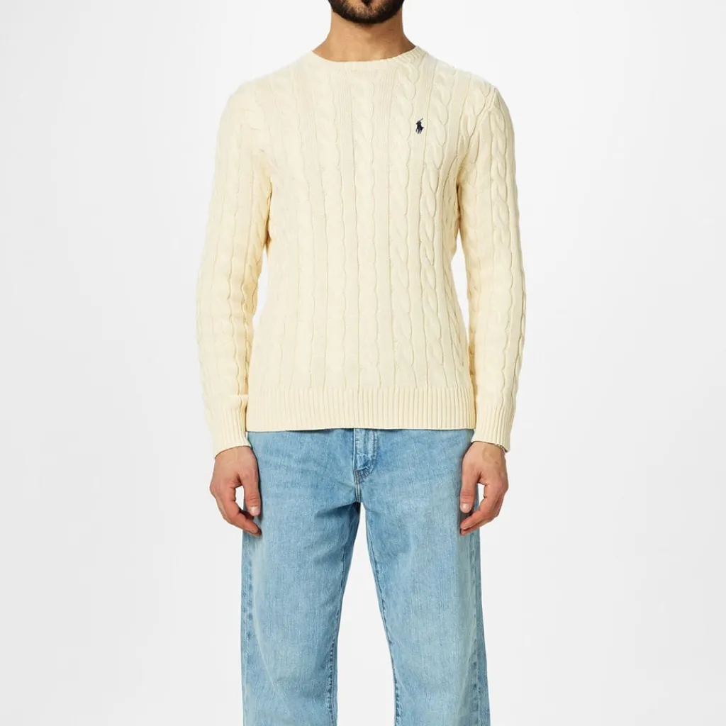 Knitwear*Polo Ralph Lauren Knit Jumper in Cream