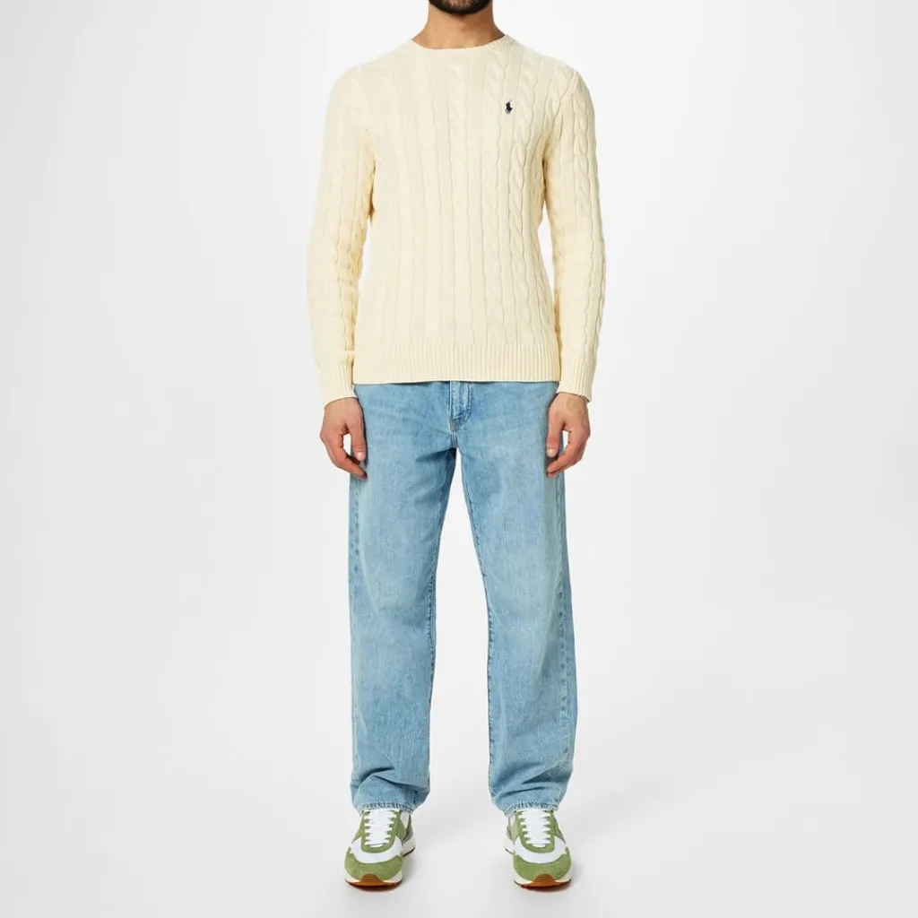 Knitwear*Polo Ralph Lauren Knit Jumper in Cream