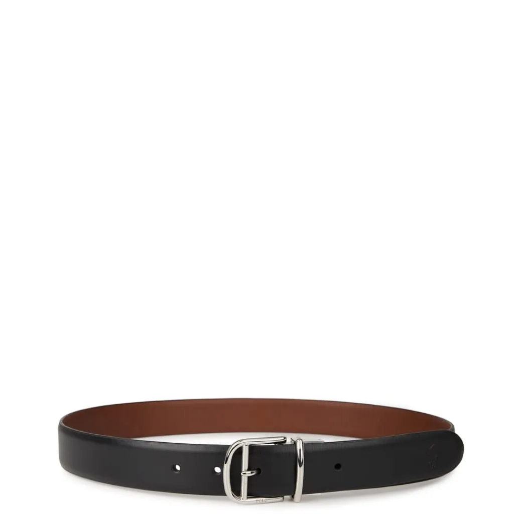 Belts*Polo Ralph Lauren Leather Belt in Black