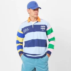 Polo Shirts*Polo Ralph Lauren Multistrp Rugby in Blue