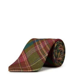 Assorted*Polo Ralph Lauren Plaid Tie in Green