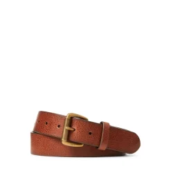 Belts*Polo Ralph Lauren Pony Player Leather Belt in Brown