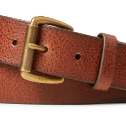 Belts*Polo Ralph Lauren Pony Player Leather Belt in Brown