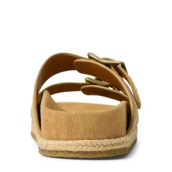 Beach Shoes*Polo Ralph Lauren Turbach Flat Sandals in Brown