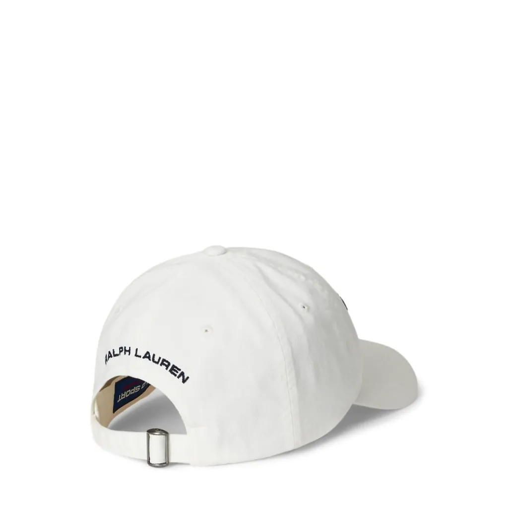 Caps-Hats*Polo Sport by Ralph Lauren Twill Baseball Cap in Cream