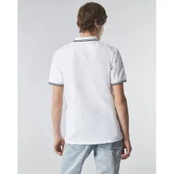 Polo Shirts*Pretty Green Barton Regular Fit Short Sleeve Shirt in White
