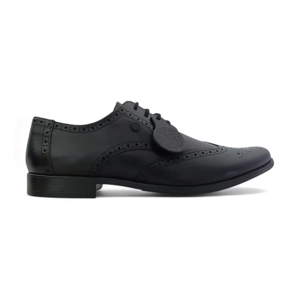 Shoes*Pretty Green Brogue in Black