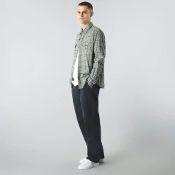 Shirts*Pretty Green Check Shirt in Green