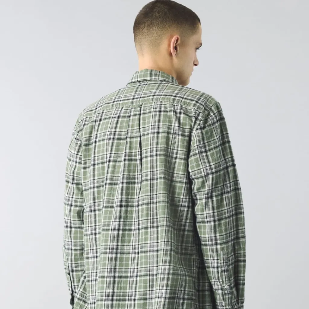 Shirts*Pretty Green Check Shirt in Green
