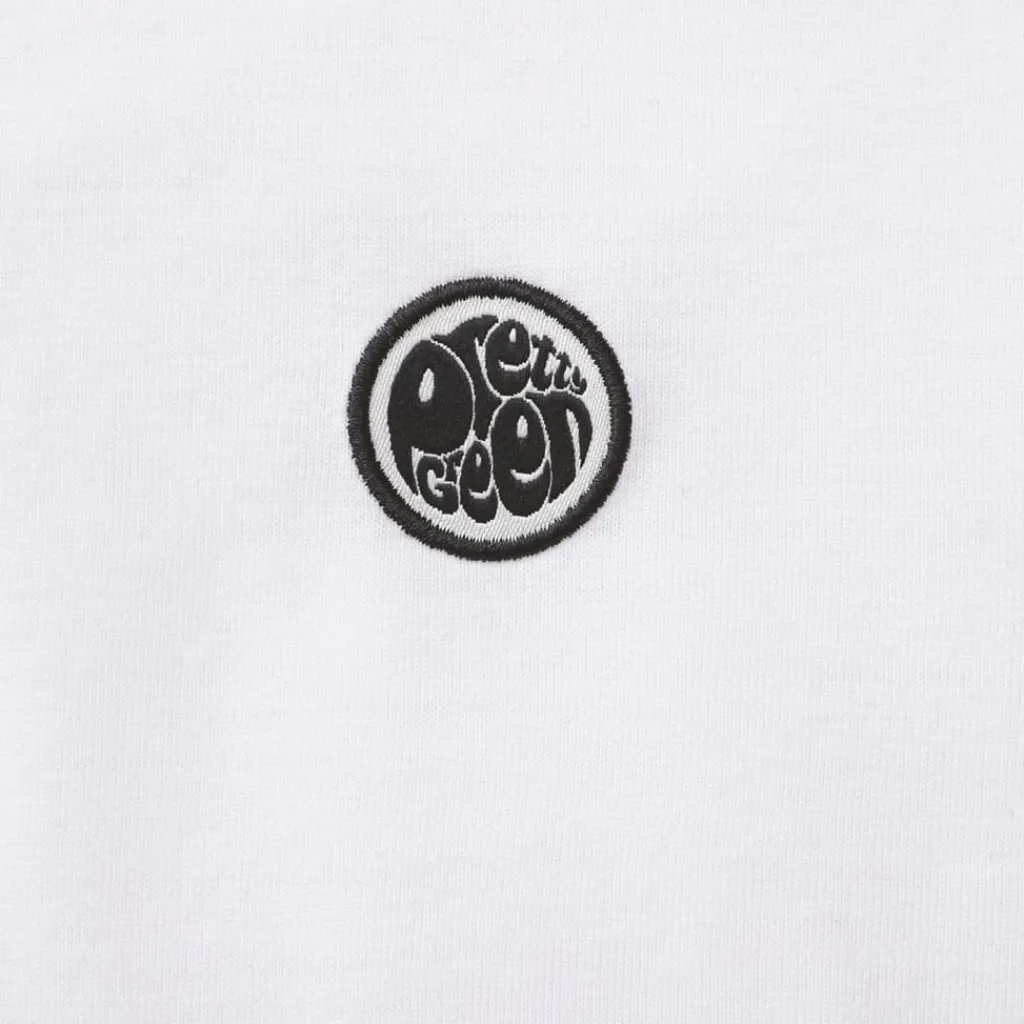 T-Shirts And Vests*Pretty Green Crew Neck Regular Fit T-Shirt in White