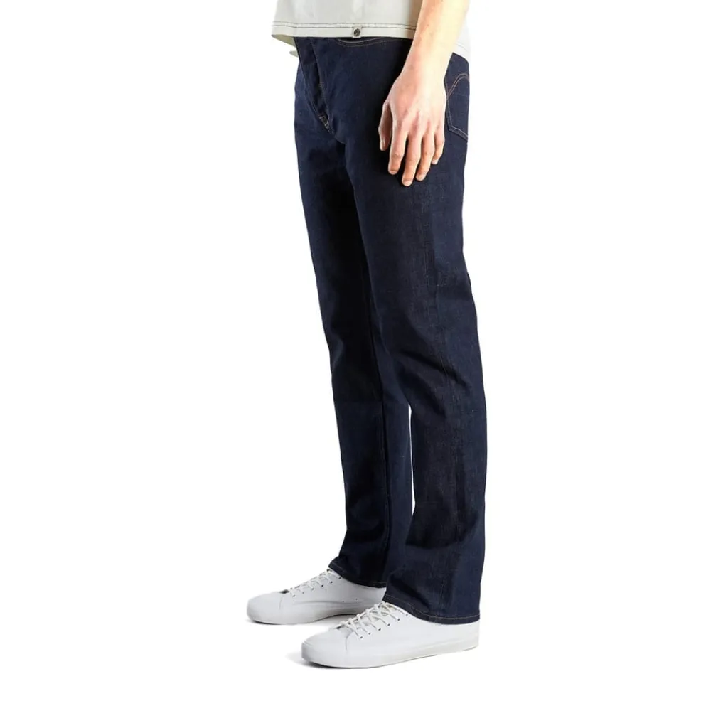 Jeans*Pretty Green Five Pocket Design Regular Fit Jeans in Blue