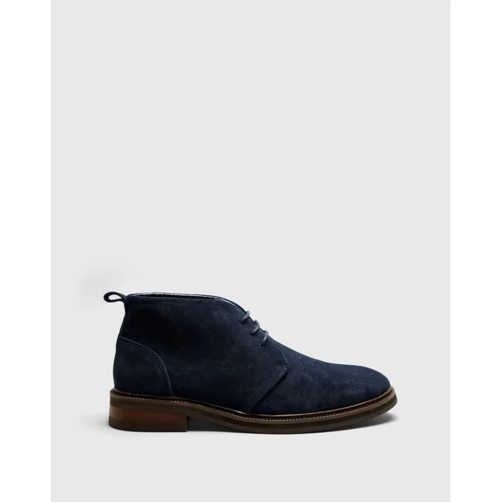 Boots*Pretty Green Handley Chukka Boot in Blue