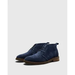 Boots*Pretty Green Handley Chukka Boot in Blue