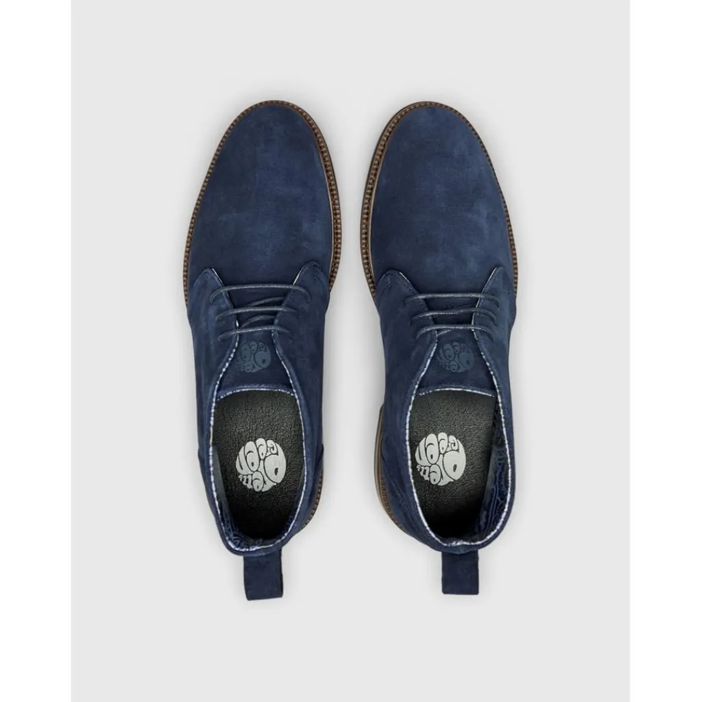Boots*Pretty Green Handley Chukka Boot in Blue