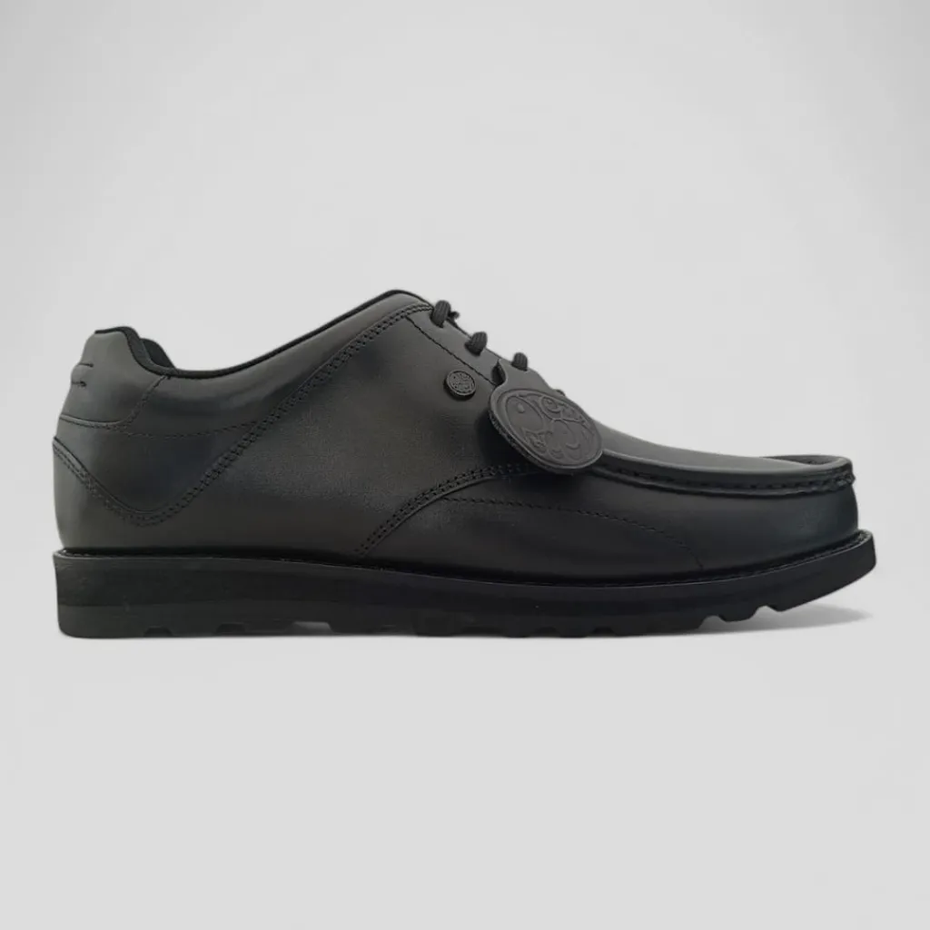 Shoes*Pretty Green Harrow Lace sn in Black