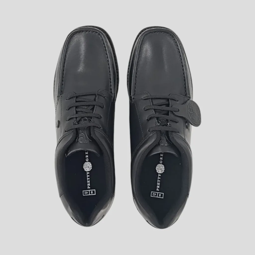 Shoes*Pretty Green Harrow Lace sn in Black
