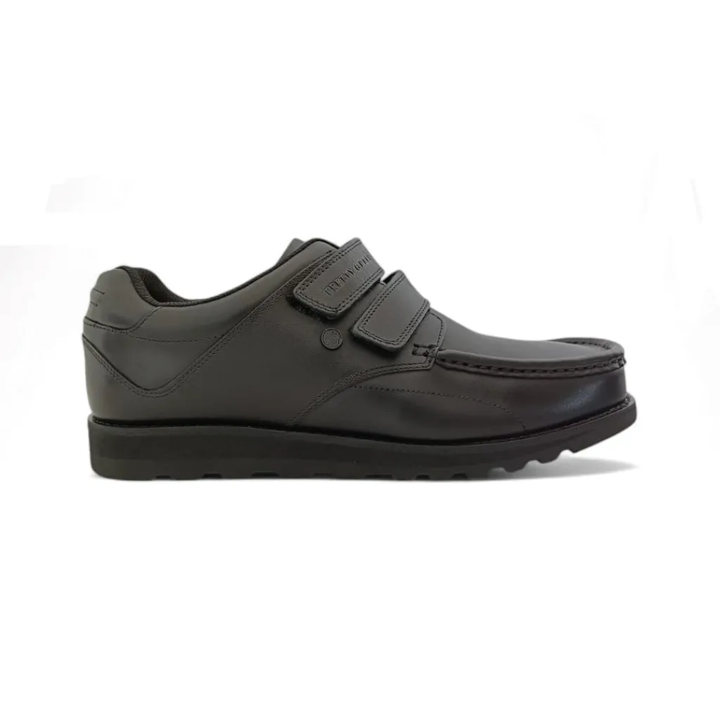 Shoes*Pretty Green Harrow Vel sn in Black