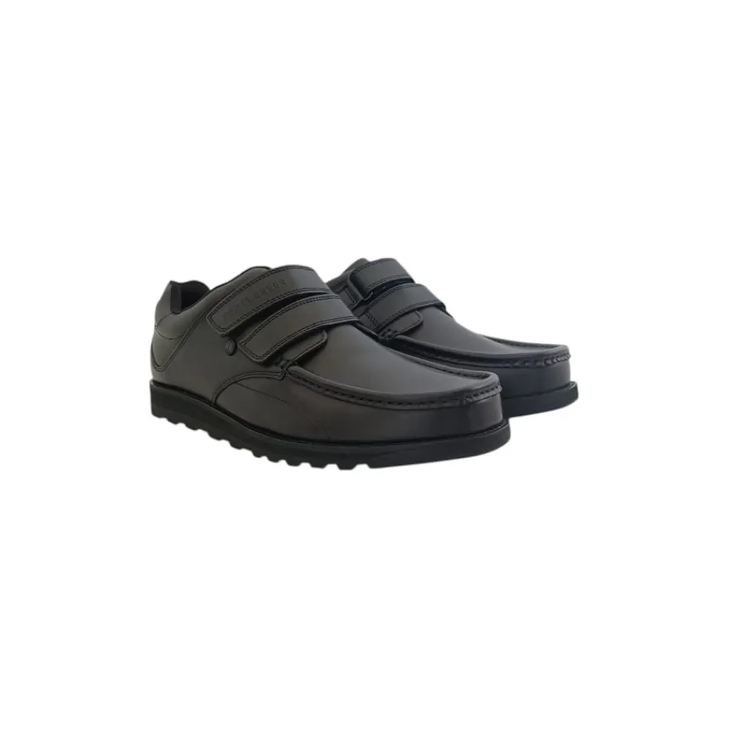 Shoes*Pretty Green Harrow Vel sn in Black