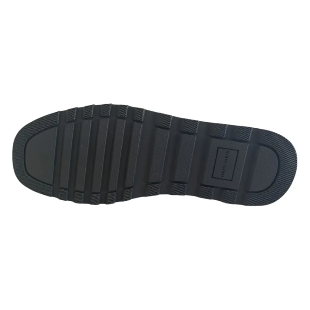 Shoes*Pretty Green Harrow Vel sn in Black
