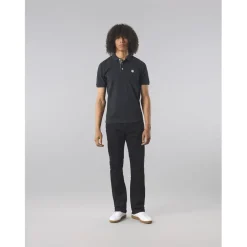 Polo Shirts*Pretty Green House Paisplkt po in Black