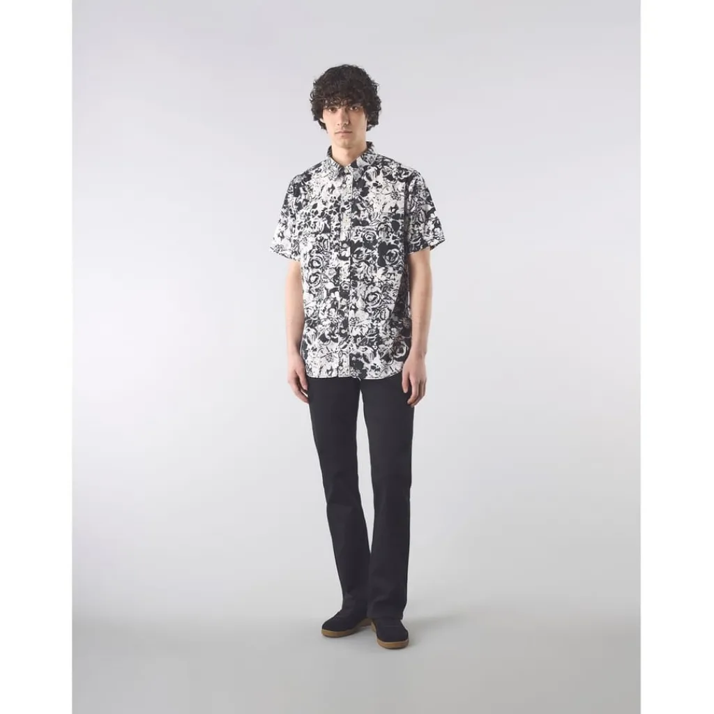 Shirts*Pretty Green Molineux ss in Black