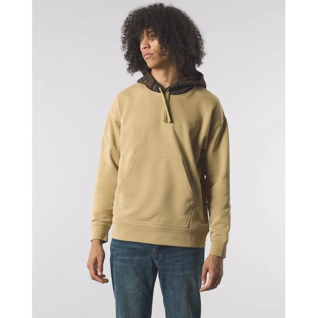 Hoodies*Pretty Green Parthian Hoody in Beige