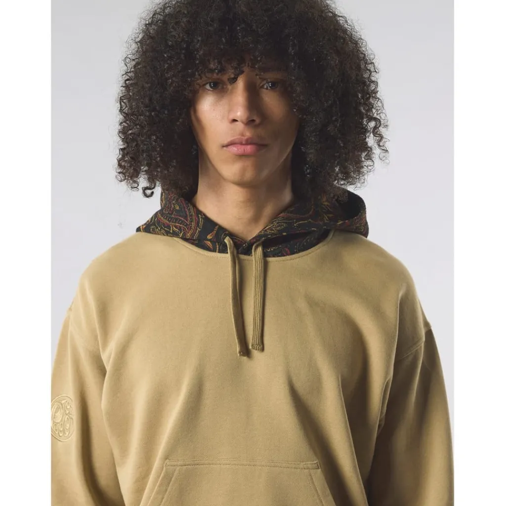 Hoodies*Pretty Green Parthian Hoody in Beige