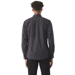 Shirts*Pretty Green Tonal Paisley Regular Fit Shirt in Black