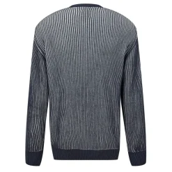 Knitwear*Pretty Green Travis Crew Neck Regular Fit Sweater in Blue