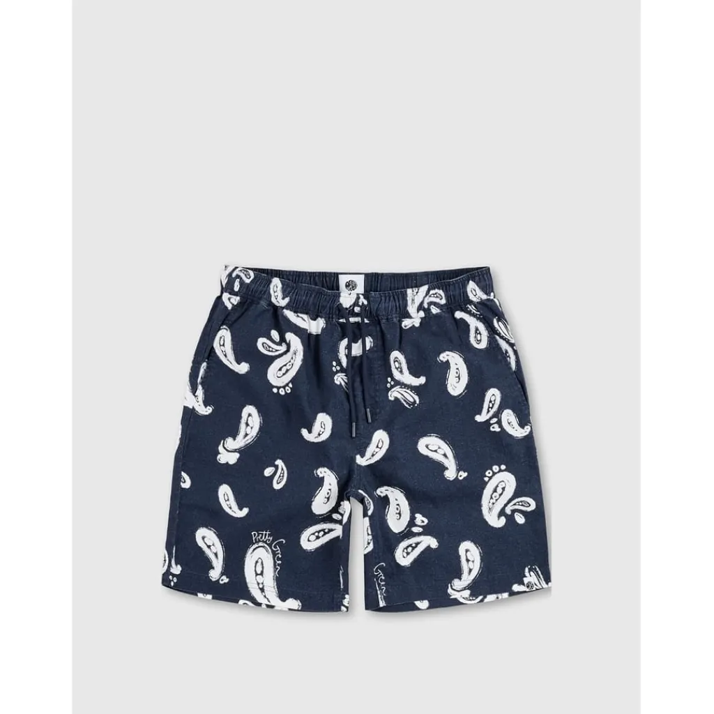 Shorts*Pretty Green Widnes Pais Shorts in Blue