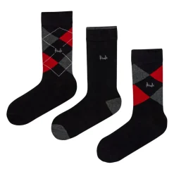 Underwear And Socks*pringle 3pckgiftboxs in Black