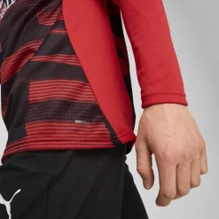 Fitness And Gymwear*Puma Ac Milan Pre Match Drill Top 2024 2025 Adults in Red
