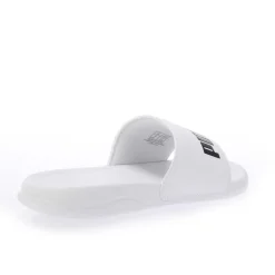 Beach Shoes*Puma Adults Popcat Logo Sliders in White