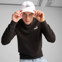 Caps-Hats*Puma Essential Script Logo Dad Cap in White