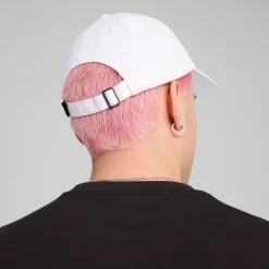 Caps-Hats*Puma Essential Script Logo Dad Cap in White