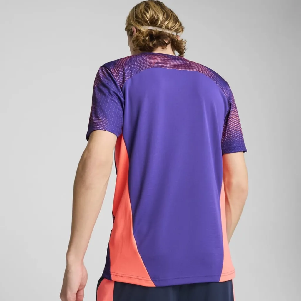 Football And Rugby Clothing*Puma Final Jersey Regular Fit Crew Neck T-Shirt in Purple