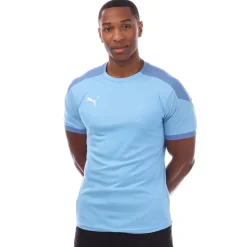 Fitness And Gym Tops*Puma Final Training Jersey in Blue