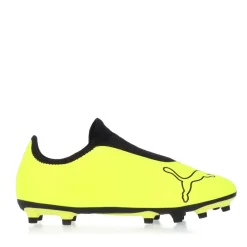 Football Boots|Footwear*Puma Finesse Laceless FG Football Boots in Yellow