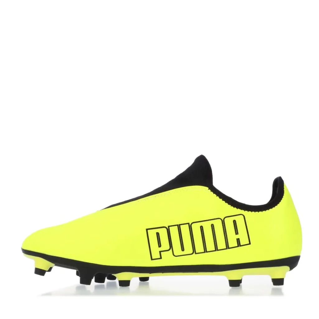 Football Boots|Footwear*Puma Finesse Laceless FG Football Boots in Yellow