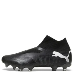 Football Boots*Puma Future 7 Match+ Laceless Firm Ground Football Boots in Black