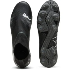 Football Boots*Puma Future 7 Match+ Laceless Firm Ground Football Boots in Black