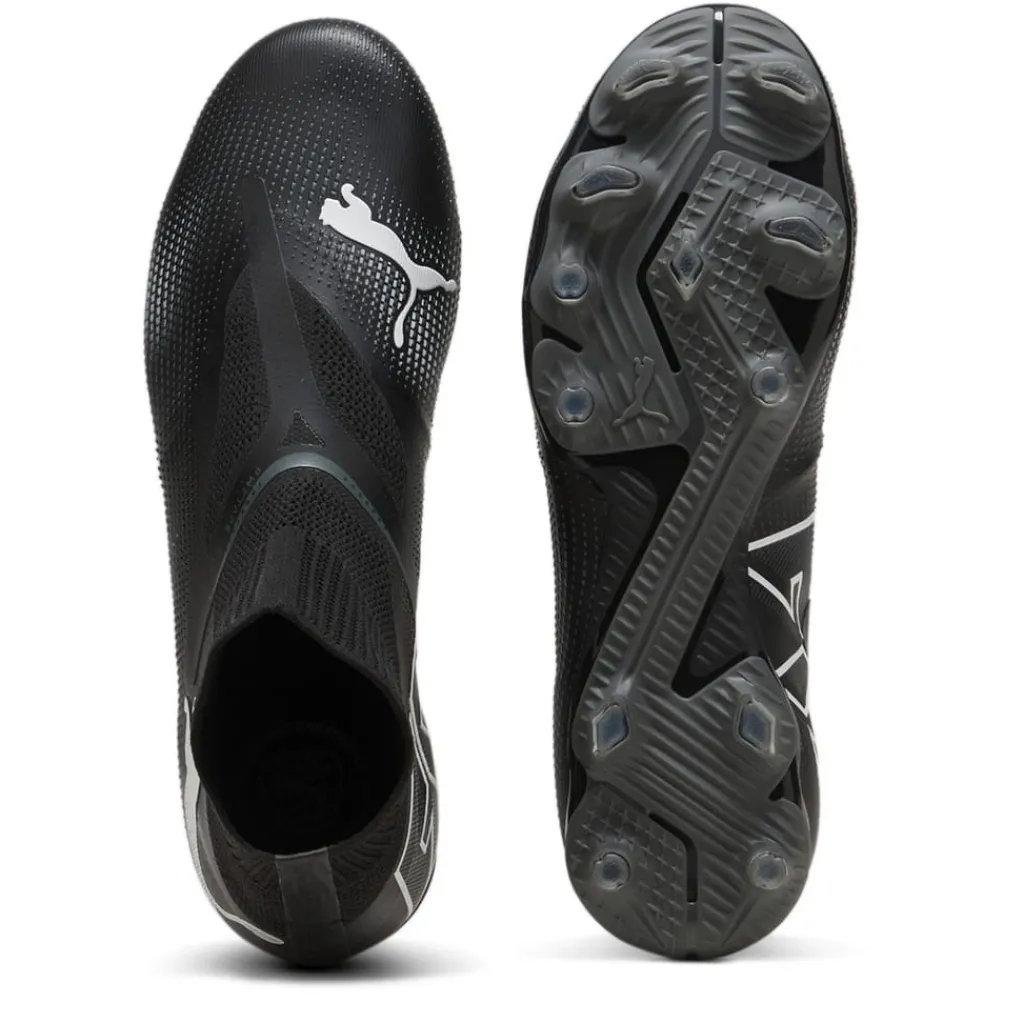 Football Boots*Puma Future 7 Match+ Laceless Firm Ground Football Boots in Black