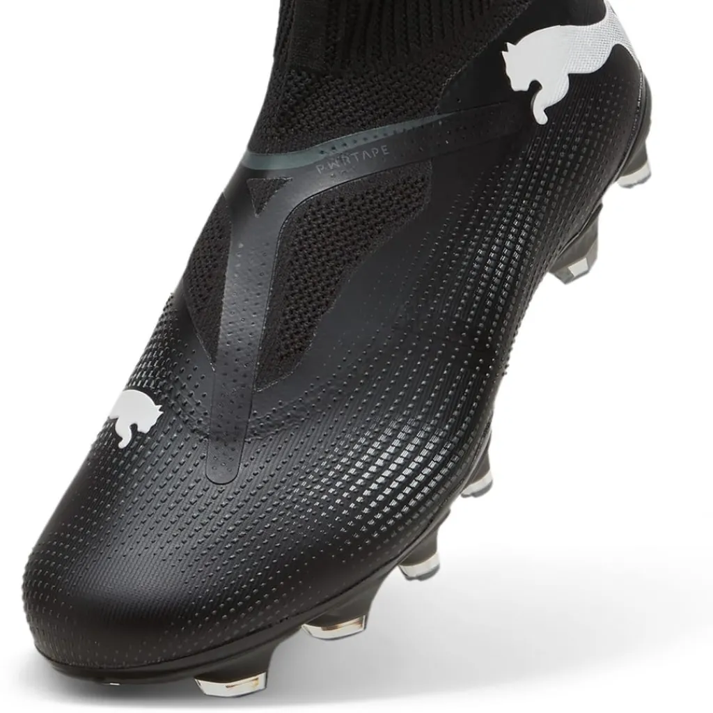 Football Boots*Puma Future 7 Match+ Laceless Firm Ground Football Boots in Black