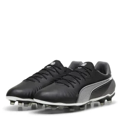 Football Boots*Puma King Match Firm Ground Football Boots in Black