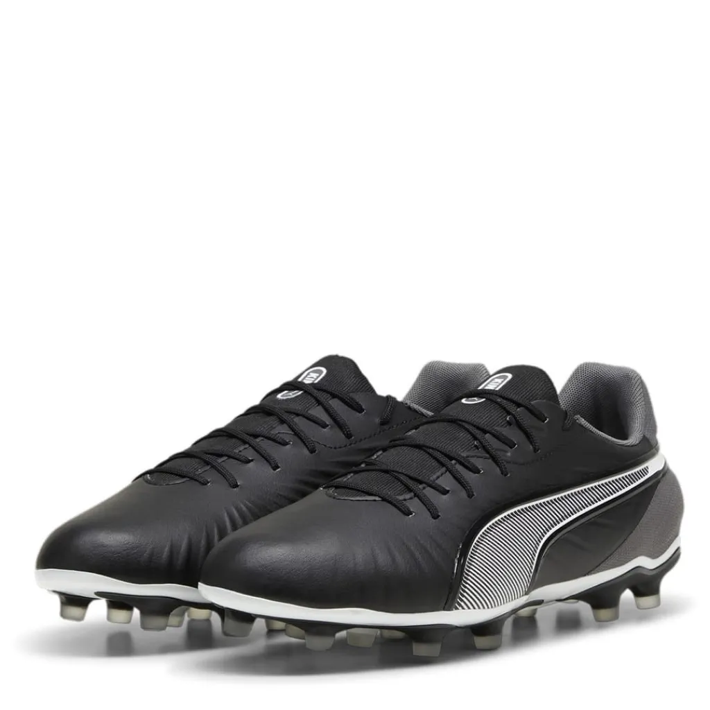 Football Boots*Puma King Match Firm Ground Football Boots in Black