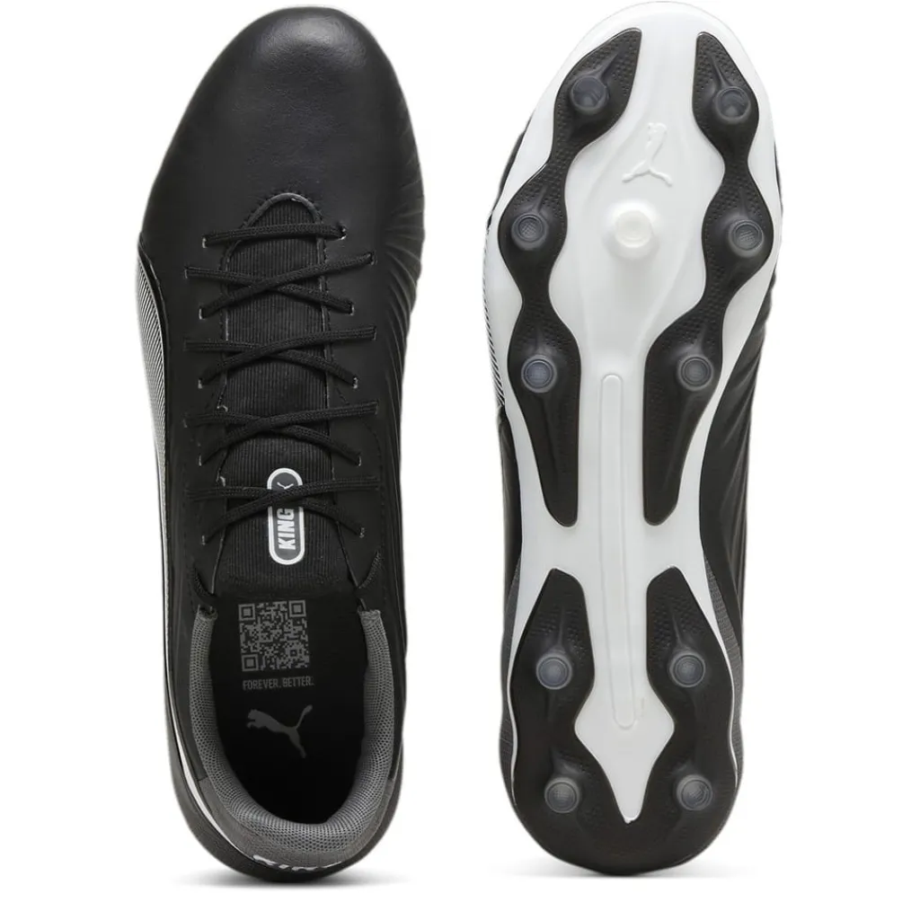 Football Boots*Puma King Match Firm Ground Football Boots in Black